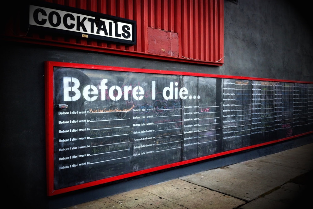 Create Your Best Bucket List Ever