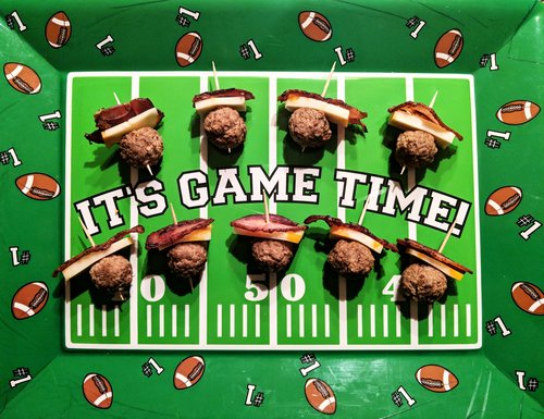 Game Day Cheeseburger Stacks